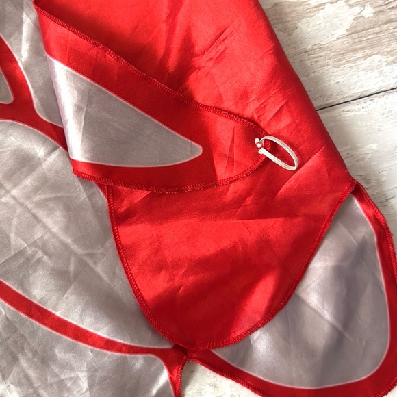 Owlette PJ Masks Toddler Costume Cape Wings & Eye Mask Red Dress Up Halloween - Picture 3 of 3